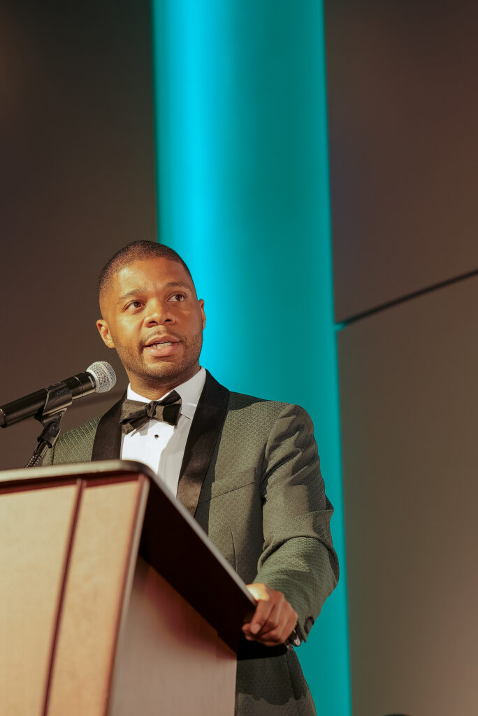 President and CEO Gregory Johnson delivers remarks at the Foundation for the Mid South’s 35th Anniversary Celebration.